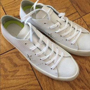 Converse Limited Edition White Leather Sneakers